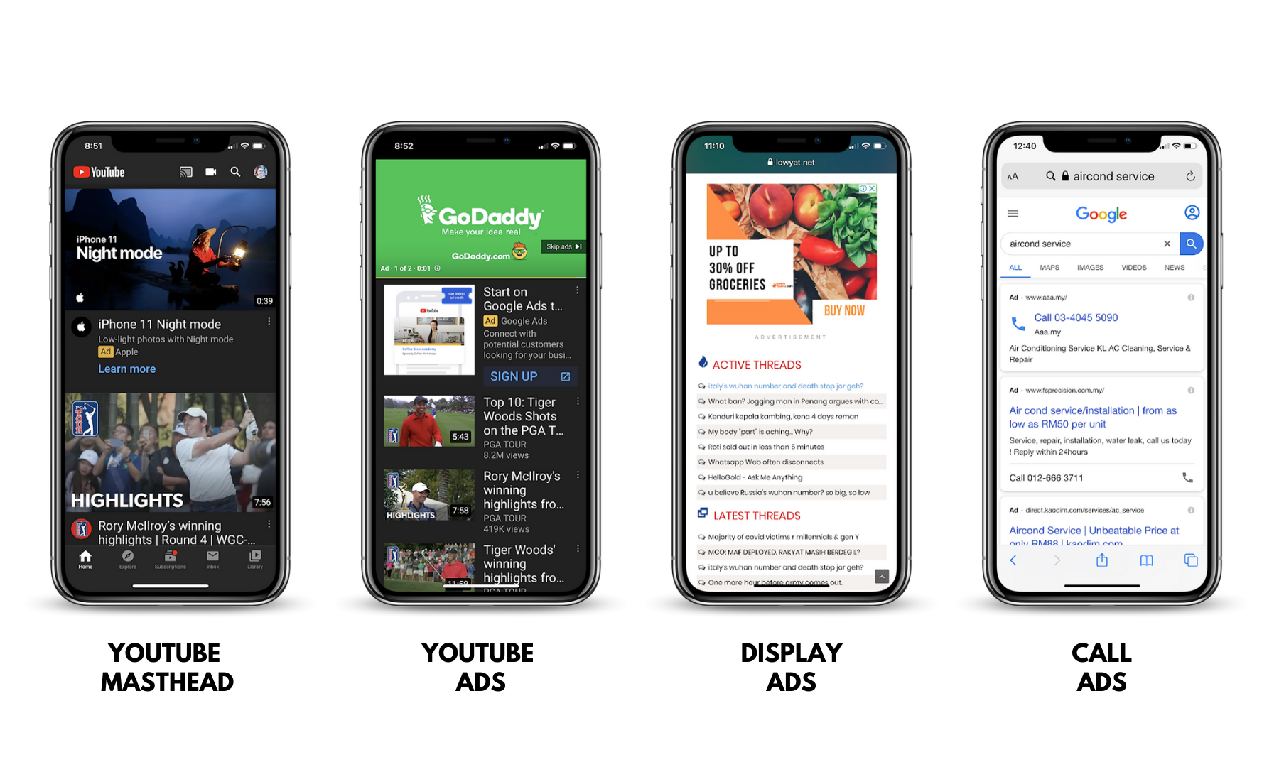 Google Ads - YouTube-Masthead-Video-Display-Call-Ads